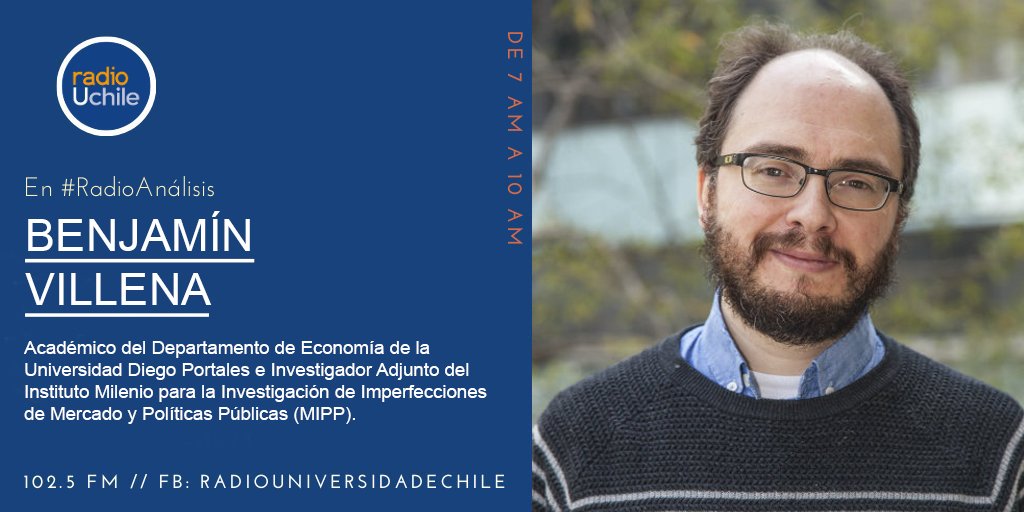 RADIO UCHILE: Benjamín Villena y el impacto de la pandemia en el mercado laboral chileno